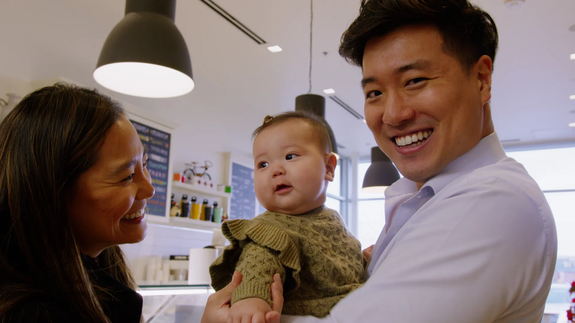 Dr. Tony Hong with his family — the kind of families Clear Smile Dental Care serves every day